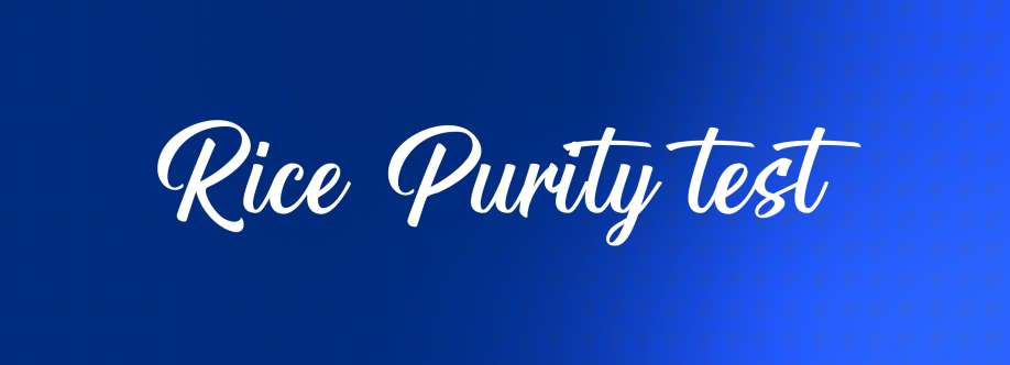 Rice Purity Test Cover Image