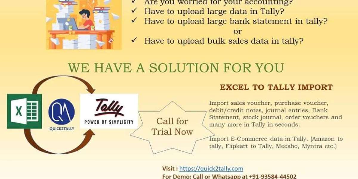 Streamline Business Accounting with an Excel to Tally Utility