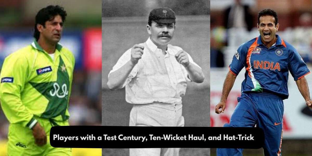Players with a Test Century, Ten-Wicket Haul, and Hat-Trick