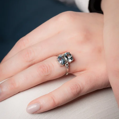 The Serene Beauty of Aquamarine: Discover Custom Aquamarine Rings in Denver by Leigh Sandusky Jewelry