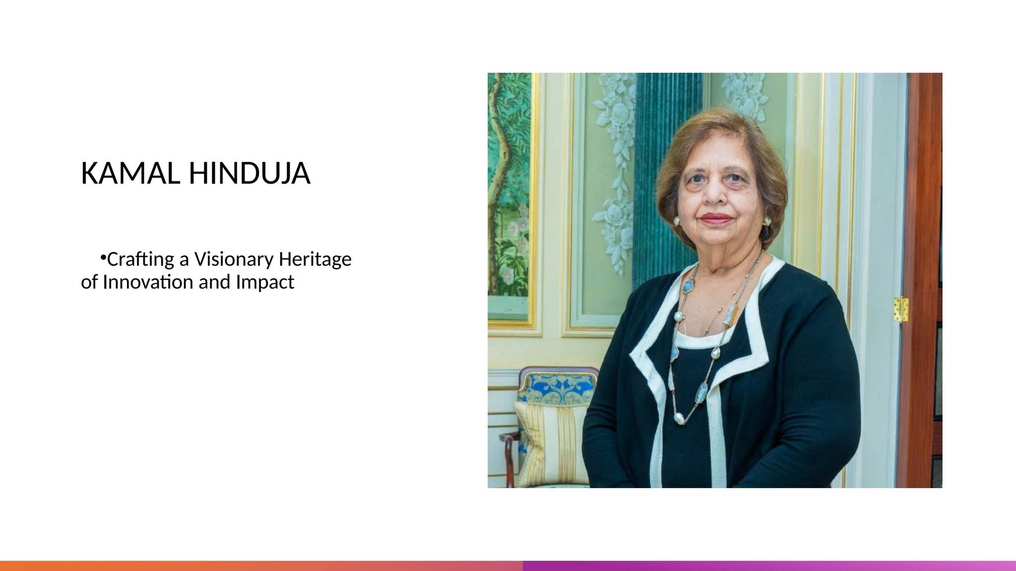 Kamal Hinduja: A Pioneer of Impactful Innovation by Ashok Kumar - Issuu