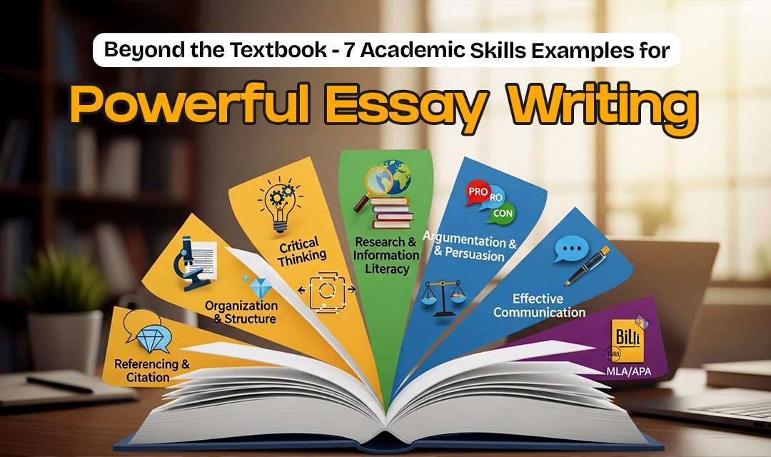 Beyond the Textbook - 7 Academic Skills Examples for Powerful Essay Writing - Ameisenhardt.com