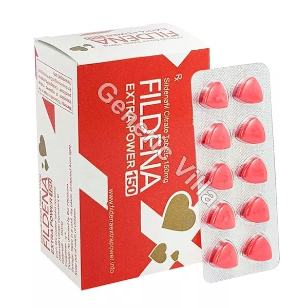 Fildena 150 mg - Erectile Dysfunction Pill- Generic Villa