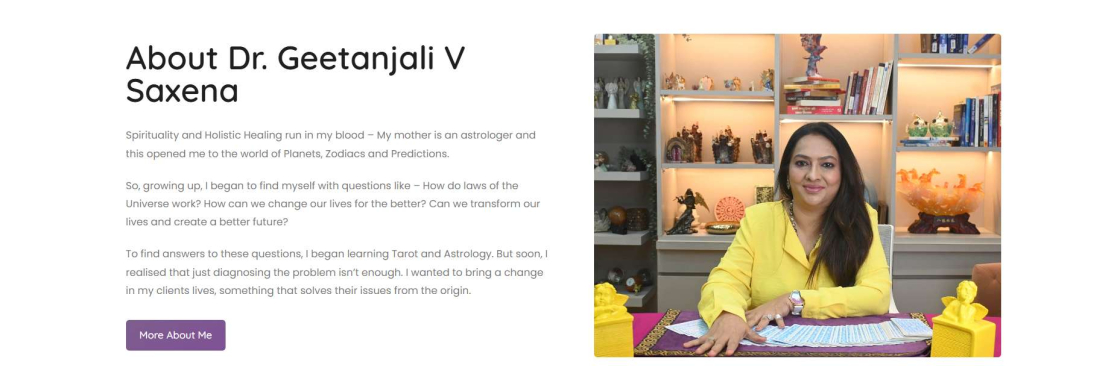 Dr Geetanjali Saxena Cover Image