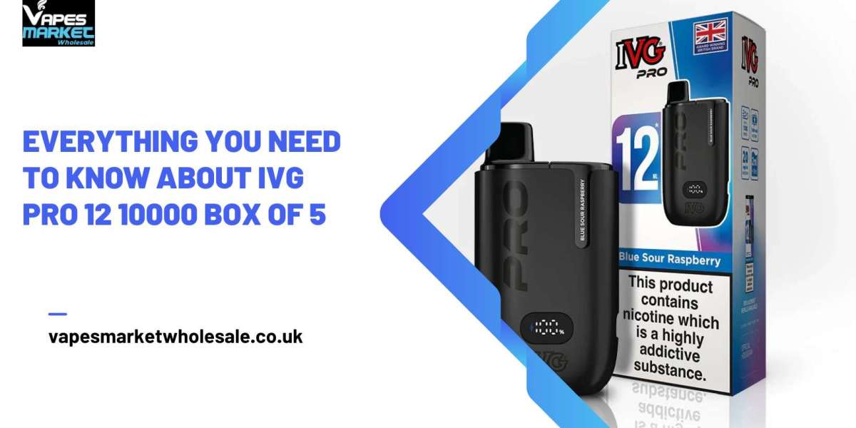 Everything You Need to Know About IVG Pro 12 10000 Box of 5