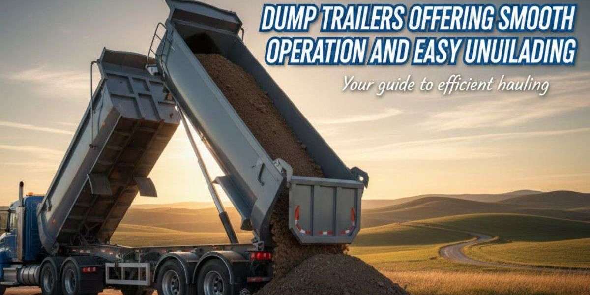 Dump Trailers Offering Smooth Operation and Easy Unloading