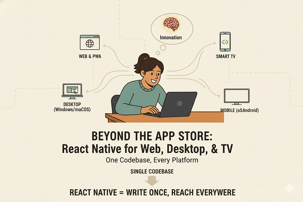 Beyond the App Store: Building for the Web, Desktop, and TV with a Single React Native Codebase