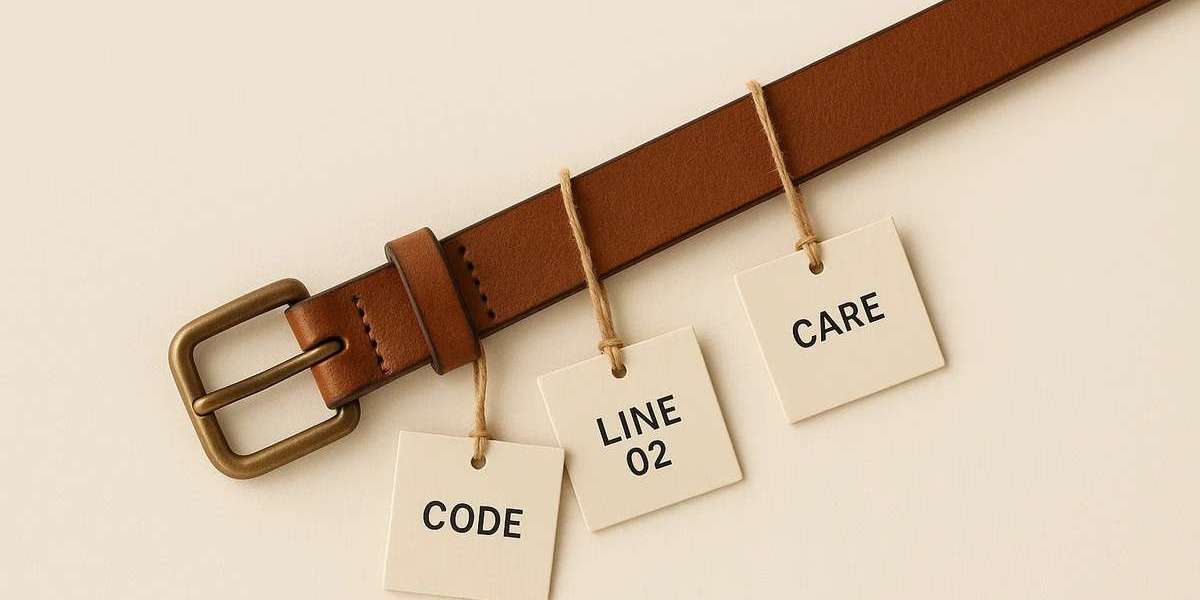 Custom Belt Tags for Stylish Brand Identity