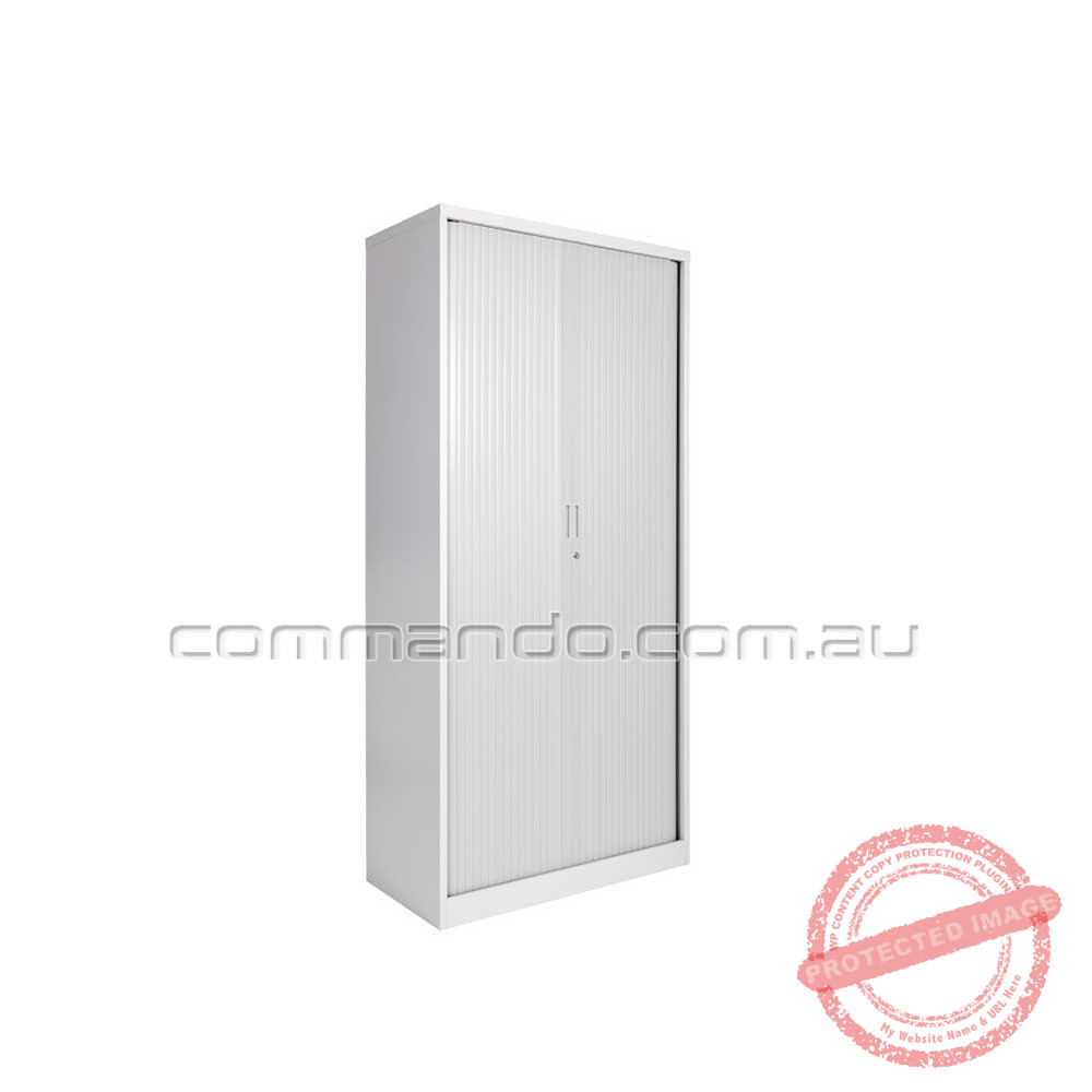 Tambour Door Cabinets | Commando Storage Systems