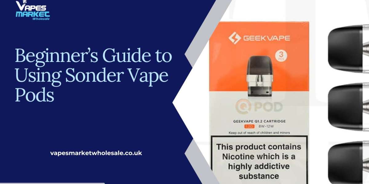 Beginner’s Guide to Using Sonder Vape Pods