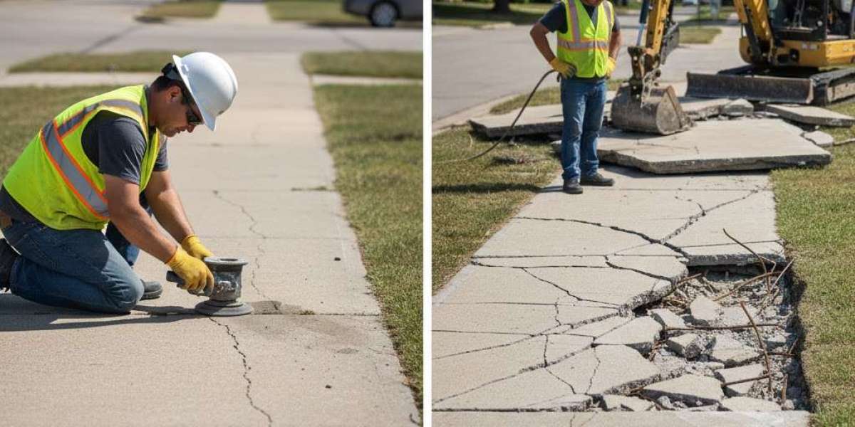 When to Repair vs. When to Replace Your Old Concrete Sidewalk