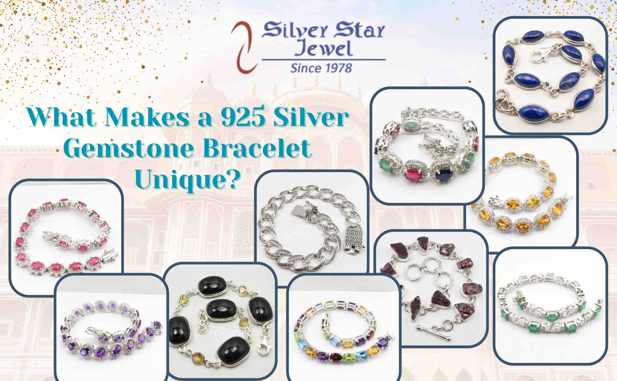 What Makes a 925 Silver Gemstone Bracelet Unique?