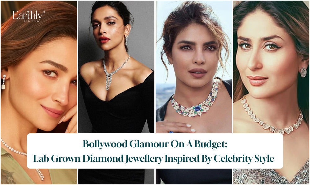 Lab Grown Diamond Jewellery with Bollywood Glamour | Earthly Jewels