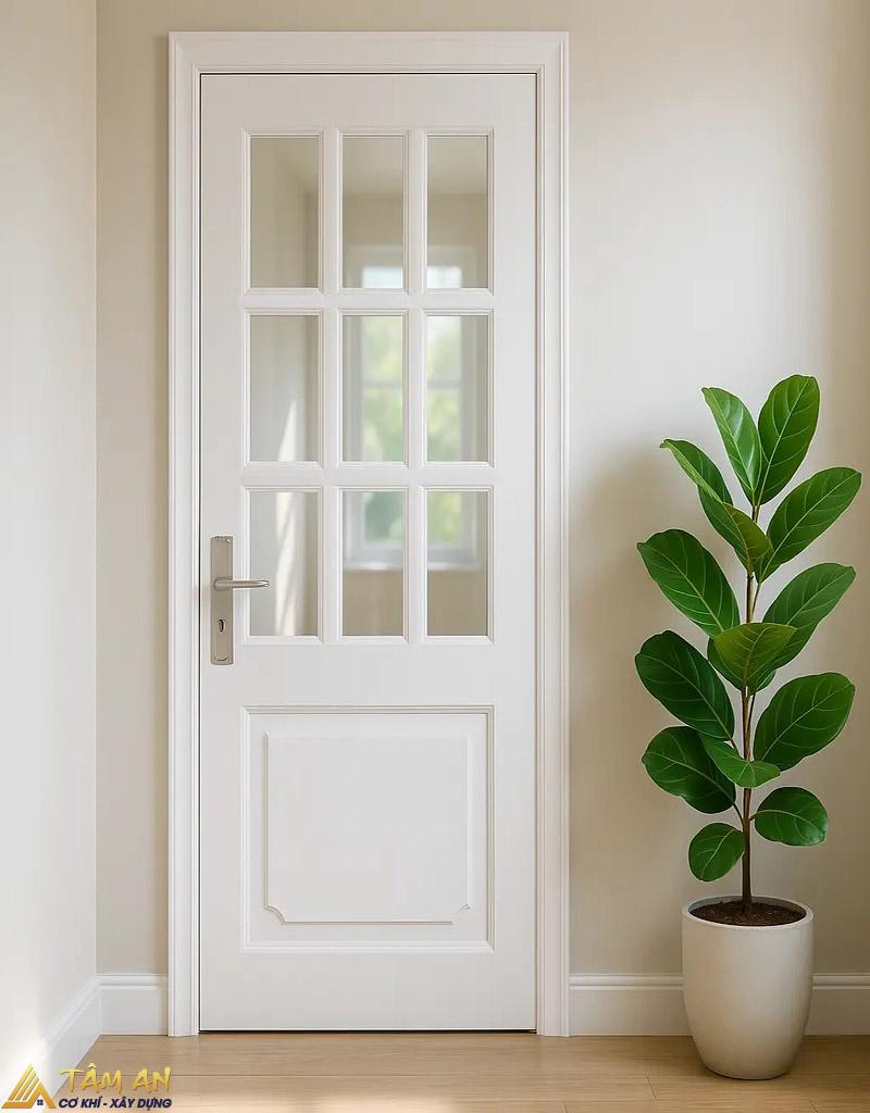 Tổng hợp mẫu cửa sắt 1 cánh phòng ngủ bền đẹp, an toàn