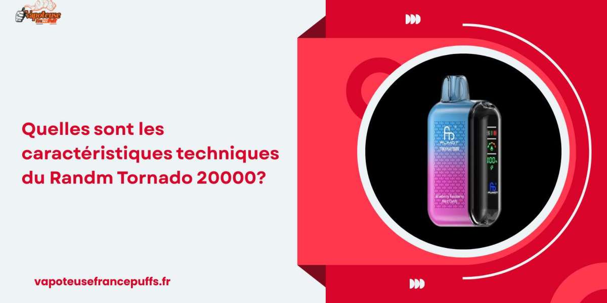 Quelles sont les caractéristiques techniques du Randm Tornado 20000?