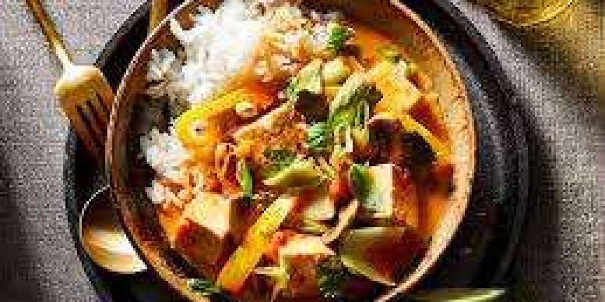 Healthy Coconut Curry Tofu and Things to Do Near Whole Foods Market