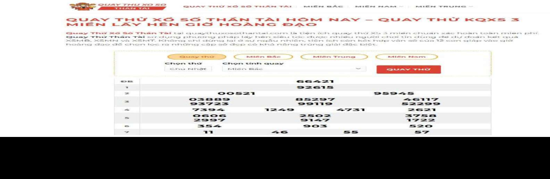 Quay Thử Xổ Số Thần Tài Cover Image