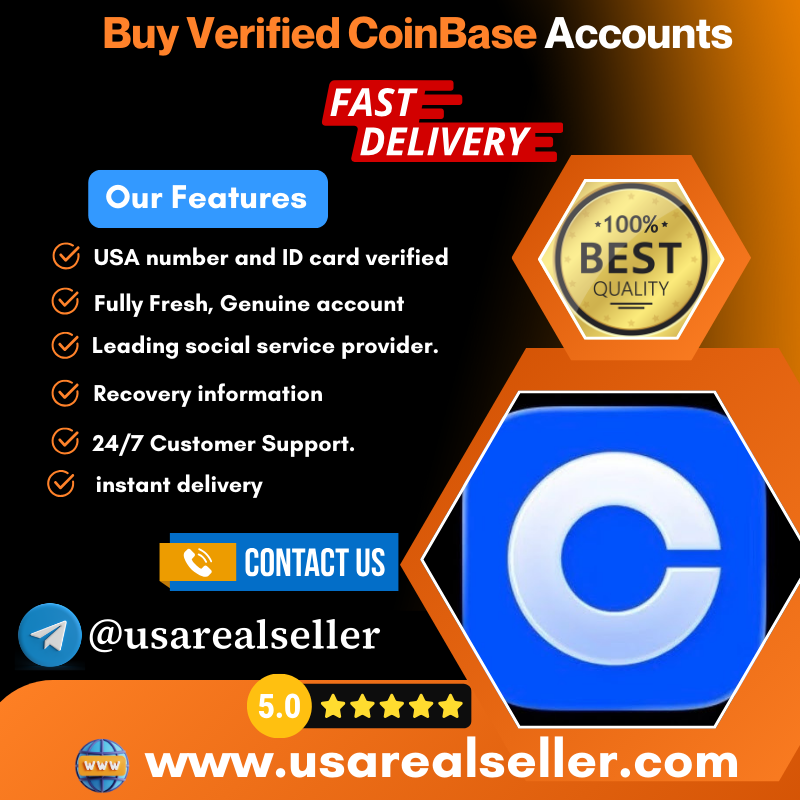 Get Verified CoinBase Accounts - 100% Safe And All Document