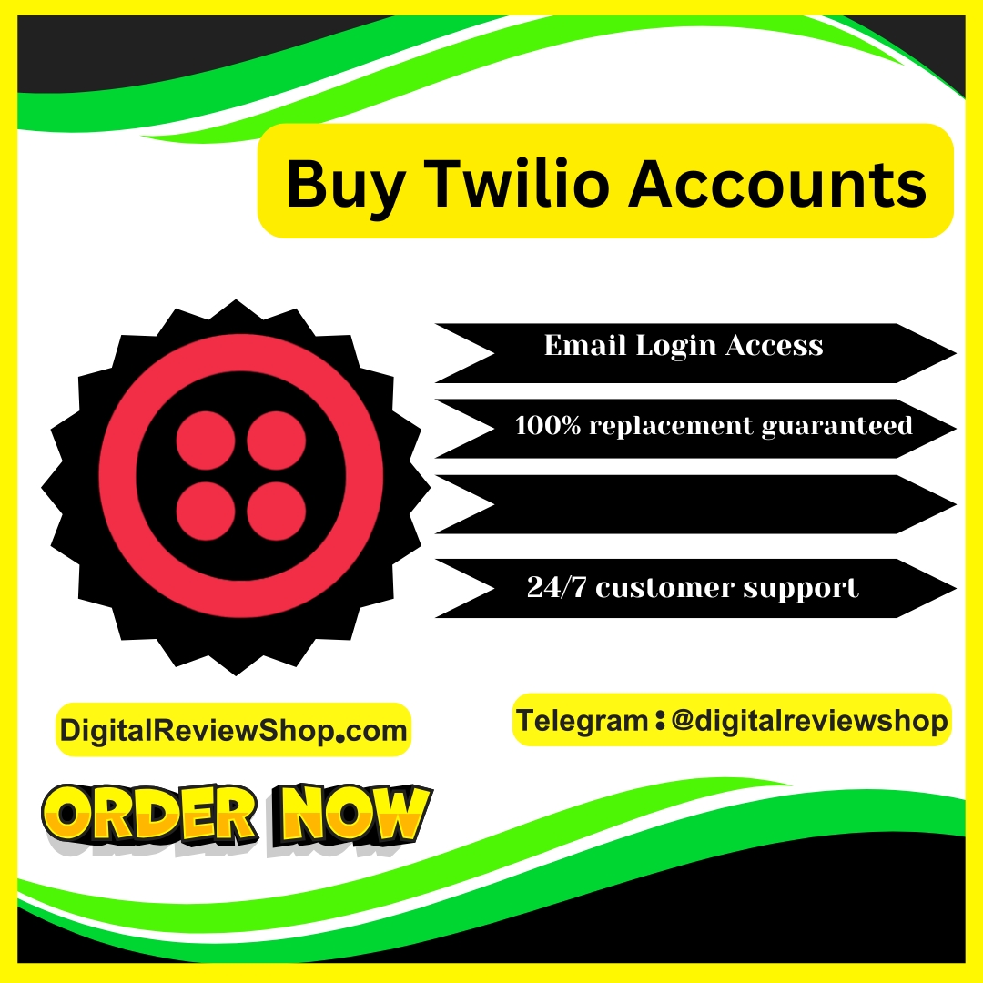 Buy Twilio Accounts - 100% Fully Government ID Verified
