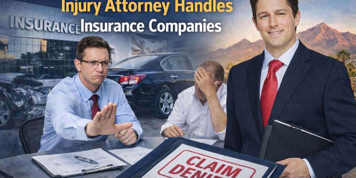 How a Scottsdale Personal Injury Attorney Handles Insurance Companies
