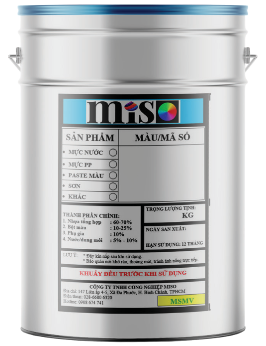 Sơn công nghiệp chất lượng cao của công ty Miso