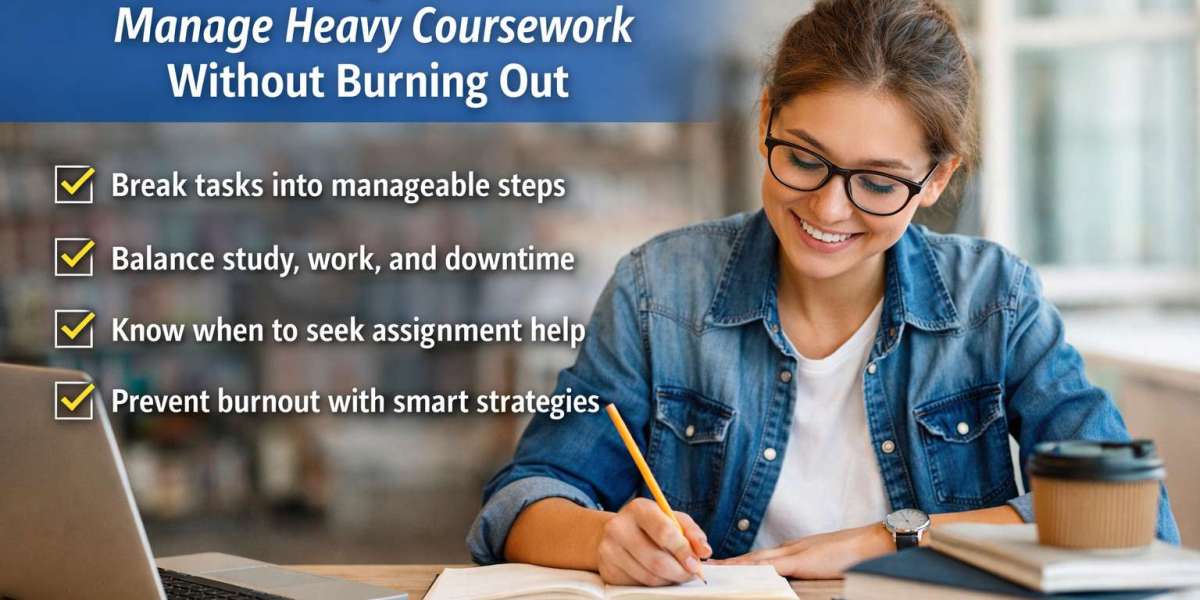 How University Students Can Manage Heavy Coursework Without Burning Out