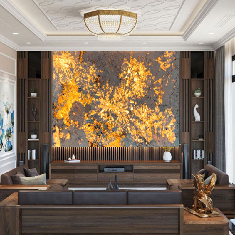 100+ Mẫu tranh đá xuyên sáng Onyx tự nhiên cao cấp