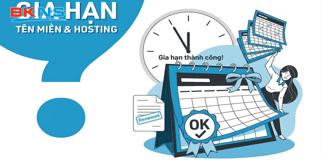 Hướng dẫn gia hạn tên miền và hosting tránh nguy cơ mất website