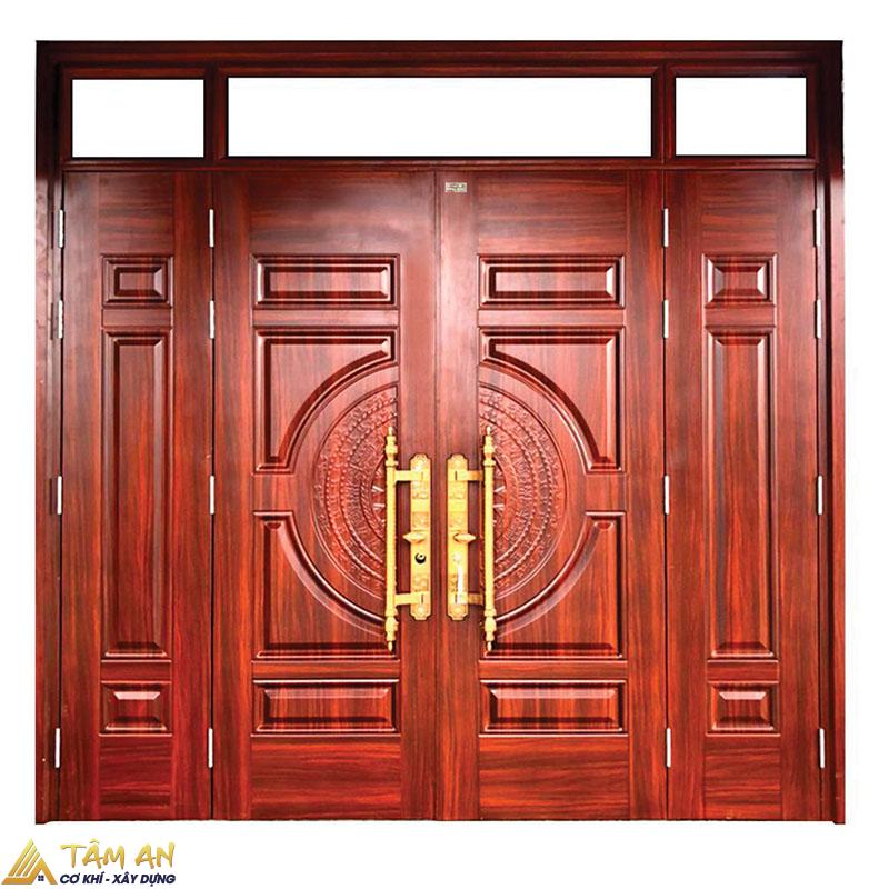 Cửa thép vân gỗ: Ưu điểm & Bảng báo giá mới nhất 2026