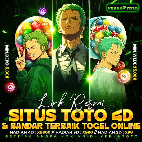 KEBUNTOTO | Link Resmi Situs Toto 4D & Bandar Terbaik Togel Online