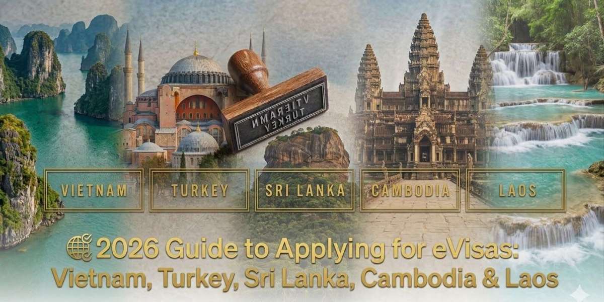 Complete 2026 Guide to Applying for eVisas: Vietnam, Turkey, Sri Lanka, Cambodia & Laos