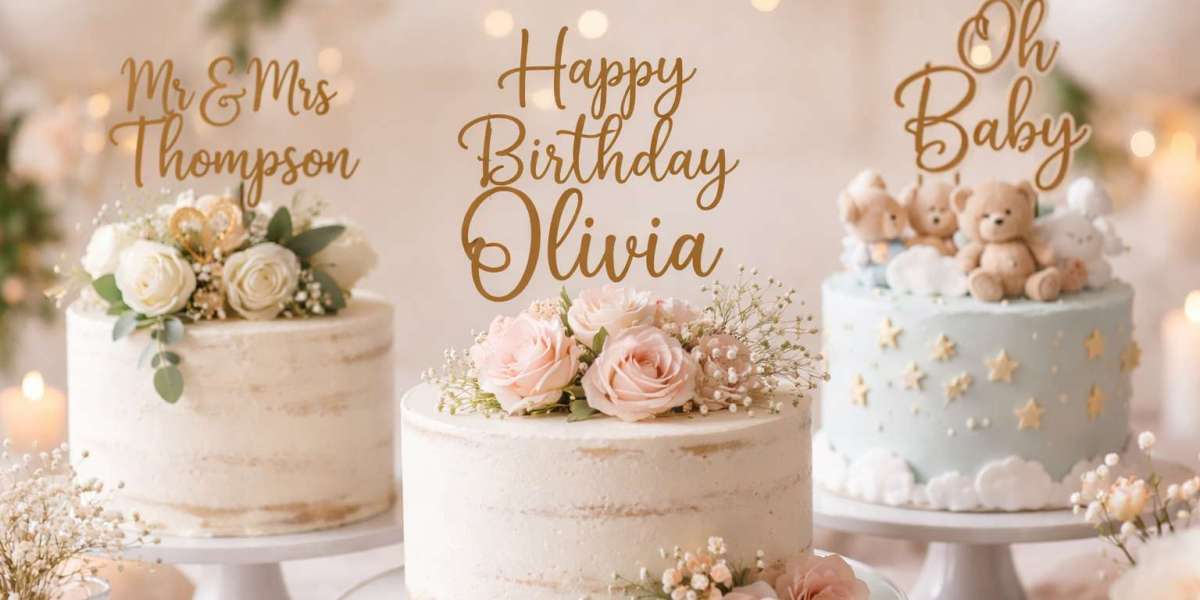 Cake Toppers Adelaide: How Personalized Designs Are Changing the Way We Celebrate Milestones