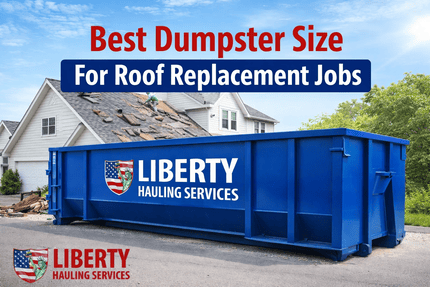Best Dumpster Size for Roof Replacement Projects