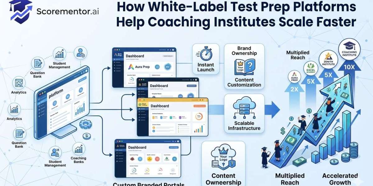 How White-Label Test Prep Platforms Help Coaching Institutes Scale Faster