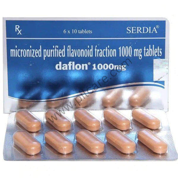 Buy Daflon 1000mg Tablet 10'S Online at Best Price in India