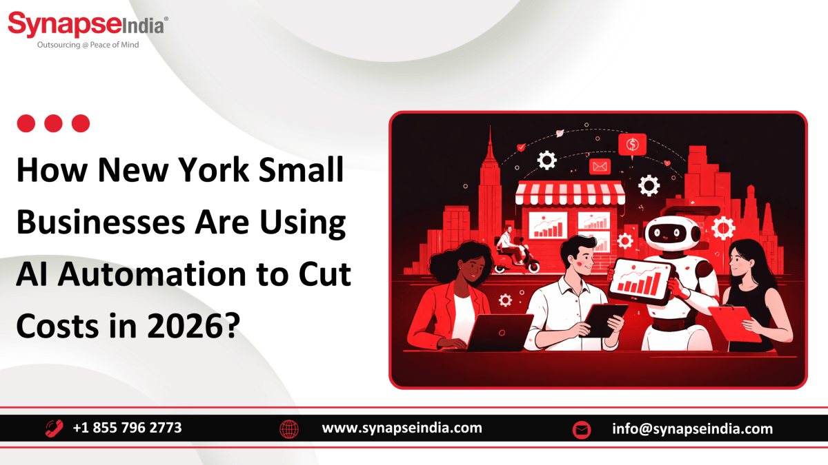How New York Small Businesses Are Using AI Automation to Cut Costs in 2026? – Synapseindia