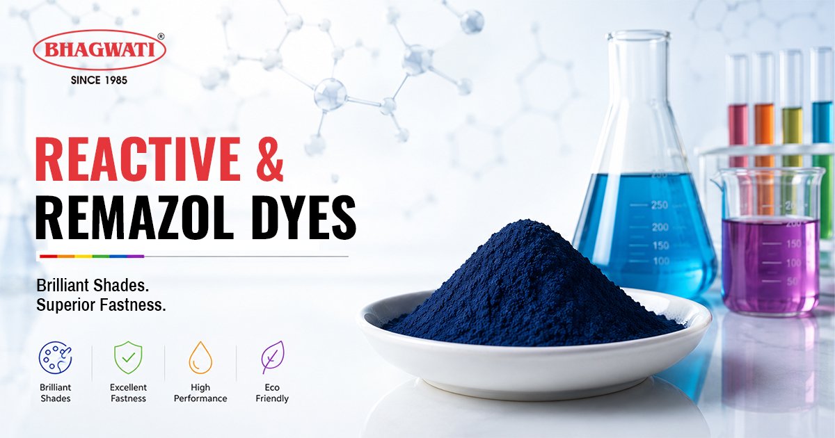 Reactive Dyes Manufacturer in India | Bhagwati Chemicals