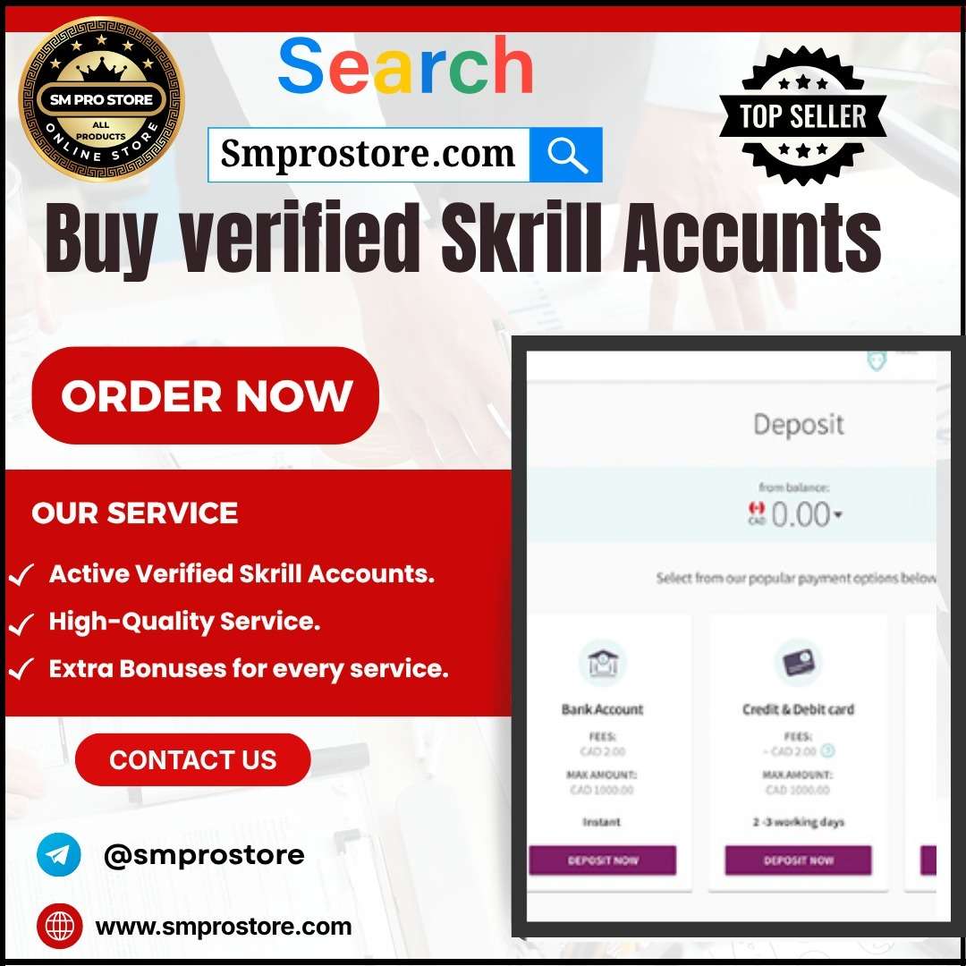 Buy Verified Skrill Accounts Profile Picture